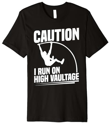 Pole Vaulting Shoes Pole Vaulter Spikes Gloves Pole Vault Premium Tri-blend T-Shirt