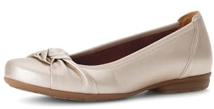 Gabor Damen Keilpumps, Frauen Absatzschuhe,Leichte Mehrweite (G),hochhackige Schuhe,stoeckelschuhe,Ausgehschuhe,Puder,40 EU / 6.5 UK