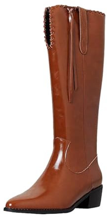 Stivaletti Bimba Stivali Moto Donna con Tacco Scarpe da Ballo Stivaletto Latino Americano Donna Tacco Basso Tacchi Neri Ciabatta da Esterno Impermeabile Babbucce Donna Suola Stoffa Scarpe