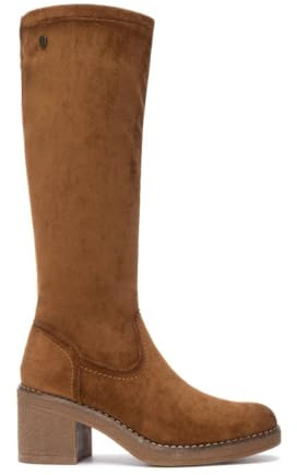 REFRESH - Botte femme Femme Camel - Chaussures confortables et polyvalentes - Mode décontractée - Modèle 17303701 (Taille37)