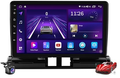 A,M6 Plus 1,Android 15.0 Autoradio 2 Din Stereo con 4G 5G WiFi Carplay Android Auto per C-itroen C3 C4 aircross 2017-2023 GPS Navi 9 Pollici Tablet Lettore MP5 Multimediale FM BT Receiver