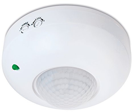 sonero IMS020 rilevatore di movimento a infrarossi da soffitto - montaggio interno, bianco, classe di protezione: IP20, campo di lavoro 360° / 6m, 1 pezzo