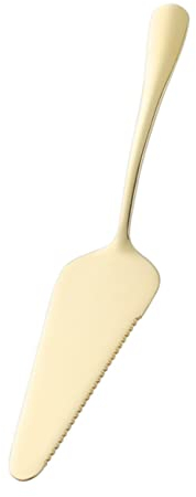 MAGICLULU Semplice Per Torta Seghettata in Acciaio Utensile Per Cottura Pizza e Formaggio Oro Facile Da e Duraturo