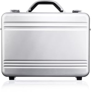 GUARDIQUE Maletín CW-022 de aluminio de alta calidad, seguro, ligero, duradero, multifuncional, con un divisor y bolsillos para profesionales, viajes y protección de equipos