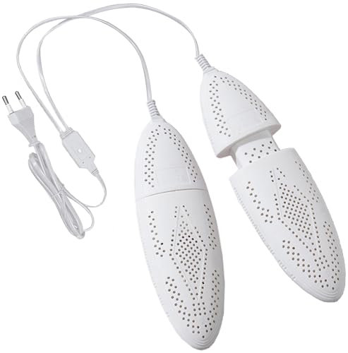 DXIA Asciugatore Scarpe, Asciugascarpe Elettrico, Asciuga Scarpe Asciugatrice Retrattile, Asciuga Scarpe con Timer, Asciugatore Scarpe Portatile, Scaldapiedi er Tutti i Tipi di Scarpe e Stivali