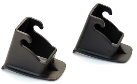 Bvtpoyy 2 Pieces Isofix Adapter, Isofix Base, Isofix Car Mounting Bracket, Adapted To Multiple Models, High-Strength, Non-Slip Abs Material, Complies With Safety Certification