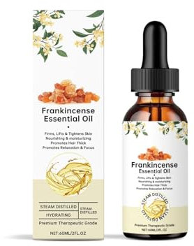 Premium Weihrauchöl – Natural, Schnell Einziehende Leichte Formel FüR Haarwachstum Und Strafft & Hebt Die Haut, Weihrauchöl for Face, Falten bei Narben, Deep Nourishing.