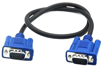 VCALDGFZ VGA-kabel hane till hane flätad sköld HDTV VGA dator TV-display signal kort kabel 0,3 m/0,5 m/1,300 cm (1,3 m)