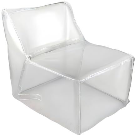 Bean Bag - Organizer Per Giocattoli A Sacco Imbottito, Fodera Per Sedia A Sacco Trasparente Per Animali Di Peluche, Impermeabile Per Riporre Animali Di Peluche, Facile Da Pulire, Per Camera Da ,