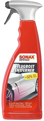 SONAX FlugrostEntferner (750 ml) entfernt aggressive Flugrost-Rückstände sowie Industriestaub von allen Lacken | Art-Nr. 05134000