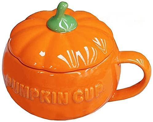 Eplze pumpakopp, keramisk kaffemugg, 241 g (kopp)