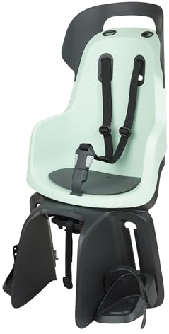 BOBIKE 8012300013 - Sella posteriore GO MAXI con supporto portapacchi MIK-HD per biciclette con ruote da 26” a 29” a coloria colori Marshmallow Mint