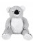 Gustaw Teddybär Groß XXL Koala - Plüschbär, Kuschelbär XXL Plüschtier, Spielgefährte und Deko in einem - Stofftier, Plüschtier Kuscheltier Teddy Bear (weiß und grau, 130cm)