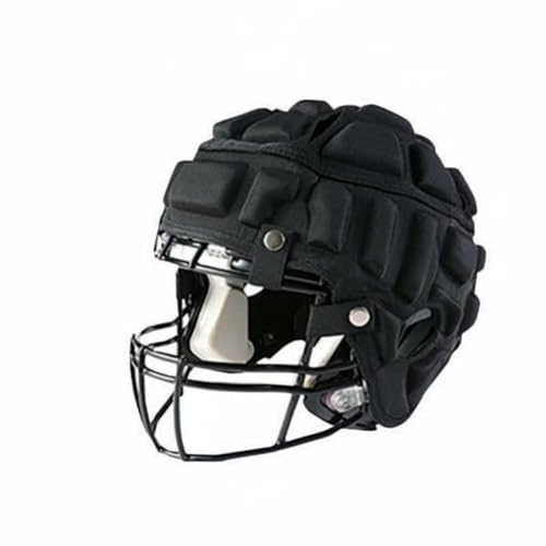 Xgdsnly Protector de Casco de Fútbol Americano Resistente Al Desgaste Accesorio Deportivo Suave Accesorios Deportivos para Partidos, Entrenamiento , Negro