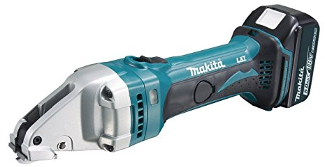 Makita Akku-Blechschere 1,6 mm 18 V / 5,0 Ah, 2 Akkus und Ladegerät im MAKPAC, DJS161RTJ
