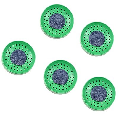 DOITOOL 5stücke Taubennest Aus Kunststoff Mit Ei-Becken Und Matte Für Brutvögel Atmungsaktiv Und Waschbar Leicht Zu Trocknen Reinigen Für Papageientauben