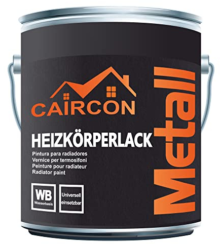 Heizkörperlack Metallschutz Heizungslack Seidenglänzend - Anthrazitgrau 750ml