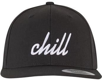 Mister Tee Herren Chill Classic Snapback Black, one Size