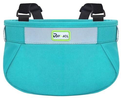 RAYMACE Kids Bike Basket,Children's Bike Basket Front,Waterproof Bicycle Basket Handlebar Bag for Girls,Boys Toddlers Bike or Scooter Accessories