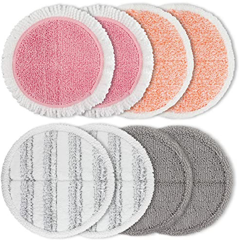 Universal Steam Twister Ersatz Pads für Livington Dampfreiniger Twister Ersatzpads Wischpads - 16cm Elektrische Ersatz Wischpads für Hurricane M30457/ Aircraft/Dy-Son für alle Böden