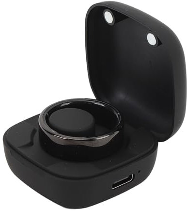 Smart Ring Health Tracker, BT5.1 IP68 Resistente Al Agua Seguimiento del Sueño Anillos de Salud Portátiles, Anillos de Seguimiento de Actividad Física para Hombres y Mujeres, con