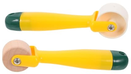 jojofuny 2Pcs Sewing Seam Rollers for Quilting and Wallpapering Portable Pressing Tools for Seam Rolling Compatible Sewing Machines