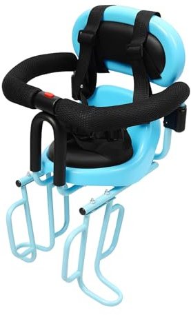 TCICOP Siège de vélo arrière pour enfant - Siège enfant - Protection arrière en forme de U et design amovible - Convient pour les garçons et les filles de 6 mois à 6 ans