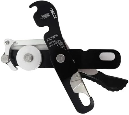 NGBFF Dispositivo de Descenso Manual antipánico, Limpieza de Paredes externas y Dispositivo de detención de caídas, Protector de Escape de Descenso Lento a Gran altitud