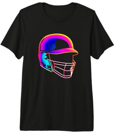Casco de béisbol Retro Estilo años 80 Camiseta Premium