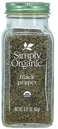 Pepper Grind, Certified Organic 2.31 Oz Pack Of 2 Piper Nigrum L.