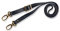 Josephine Osthoff - SCHULTERRIEMEN Echtleder Ersatzriemen Gurt Crossbody Strap Ersatz 135 cm Länge 2 cm Breite, Farbe:Marine/Gold