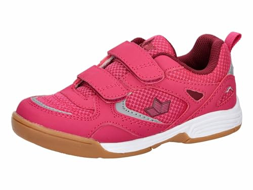 Lico Chaussures de Sport en Salle Siro V Unisexes pour Enfant, Rose Bordeaux, 29 EU