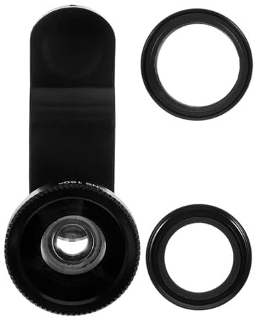 Uonlytech 1satz Weitwinkel-objektiv Für Smartphone Universelles Handy-Kamera-objektiv Mit Makro Und Fischaugen-Funktion Für Landschafts Und Nahaufnahmen
