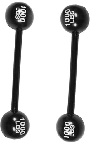 PERSELOSO 2piezas De Mancuerna Inflable De PVC Accesorios Divertidos para Fiestas y Actividades para Niño Niña y Propiedades De Desarrollo Deportivo y Coordinación