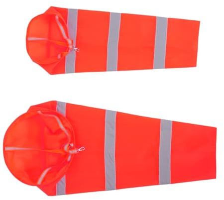 ifundom 2piezas Veleta De Mangas De Viento Bolsa para Manga De Viento De Alta Visibilidad y Bandera Indicadora De para Exteriores Jardín y Playa