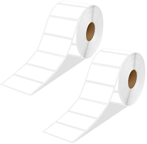 NefLaca Self Adhesive Address Labels 2 Roll 500 Labels 89mm x 36mm