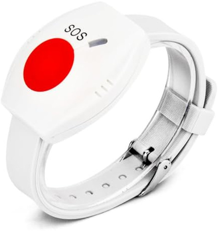 Boddceto Bouton Panique 315Mhz SOS Bouton D'Urgence Personnes ÂGéEs Alarme Montre Bracelet Personnes ÂGéEs GSM SystèMe D'Alarme de SéCurité à Domicile