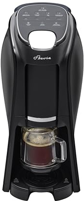 Flavia Aroma Brewer - Coffee Machine, Makes Coffee, Lattes, Tea, and other Hot or Iced Beverages with Single-Serve Freshpacks, Multiple Brew Sizes, Black