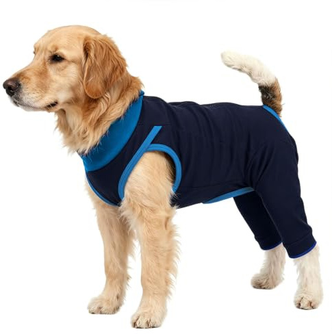 carotoe anti-slickande hundbody för neuter benskada hund återhämtning kostym