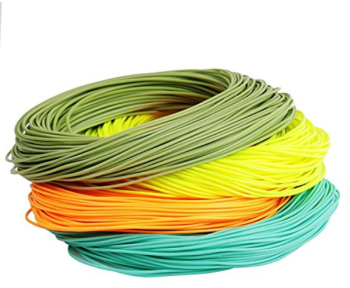 M MAXIMUMCATCH Maxcatch Fly Line Weight forward Floating Fly Fishing Line (Orange, WF3F)