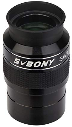 SVBONY SV154 Teleskopokular 5,1 cm Super-Weitwinkelokular 70 Grad 26 mm Teleskopzubehör SWA-Okular für Astronomie-Teleskop (5,1 cm)