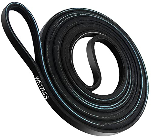 WE12M29 WE03X29897 WE12X21574 Dryer Drum Drive Belt by Blutoget Replace WE12M22 137292700 WE120122 AP4565702 134163500 - Fit for GE Hotpoint Dryers Gtd33eask0ww Gtd42easj2ww (89-1/2 Inches Length)