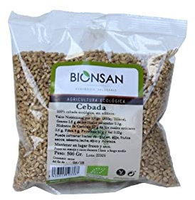 Bionsan Cebada en Grano Ecológica | 1 Bolsa de 500 gr