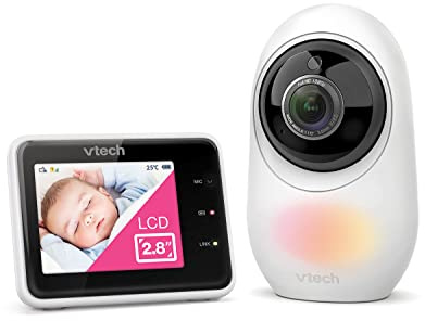 VTech RM2751 2,8 tum smart Wi-Fi 1080p HD-video babymonitor med fjärråtkomst