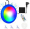 COOLWEST Poolleuchte, oberirdisch, 10 W, RGB, mit Fernbedienung RF und Saugnapf, Poollampe, 12 V AC/DC, IP68, wasserdicht, 16 Farben, 3 Timer-Optionen, 7 m Kabel