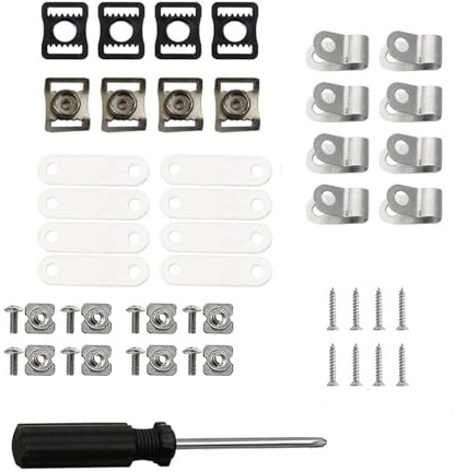 SheerFaring Kit di Riparazione per Casco da Calcio da 49 Pezzi, per Uomo E Donna, per Riparare L'attrezzatura Sportiva.