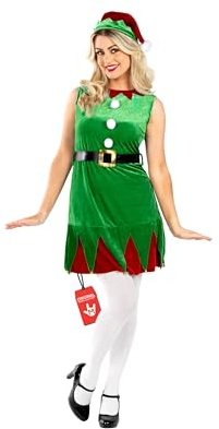 Fun Shack Elf Costume, Elf Costume Women, Christmas Outfits For Women, Christmas Fancy Dress