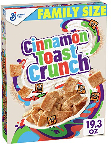 Cinnamon Toast Crunch, Cereal, with Whole Grain, 19.3 oz