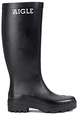 Aigle Adler Atelier Regenstiefel Herren, Schwarz, 44 EU