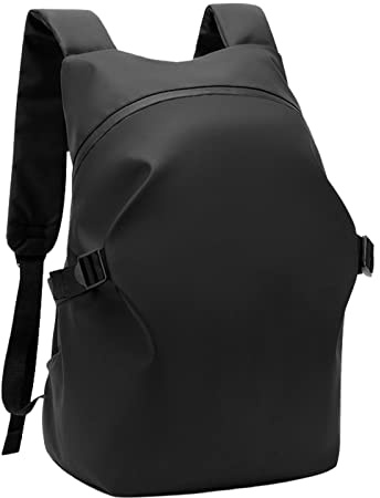 Voiakiu Sac à Dos Moto - Sac à Dos d'équitation pour Hommes, Femmes, Moto, Voyage, Camping, vélo - Sac Rangement - 25x21x50 cm - Noir - Polyester - Étanche - 15 Pouces